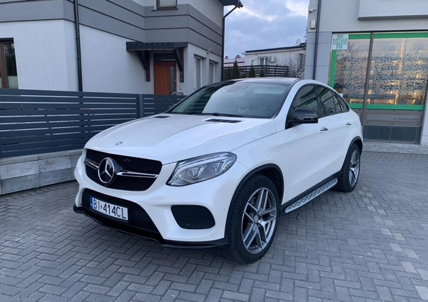 Mercedes-Benz GLE cena 190000 przebieg: 96500, rok produkcji 2016 z Białystok małe 277